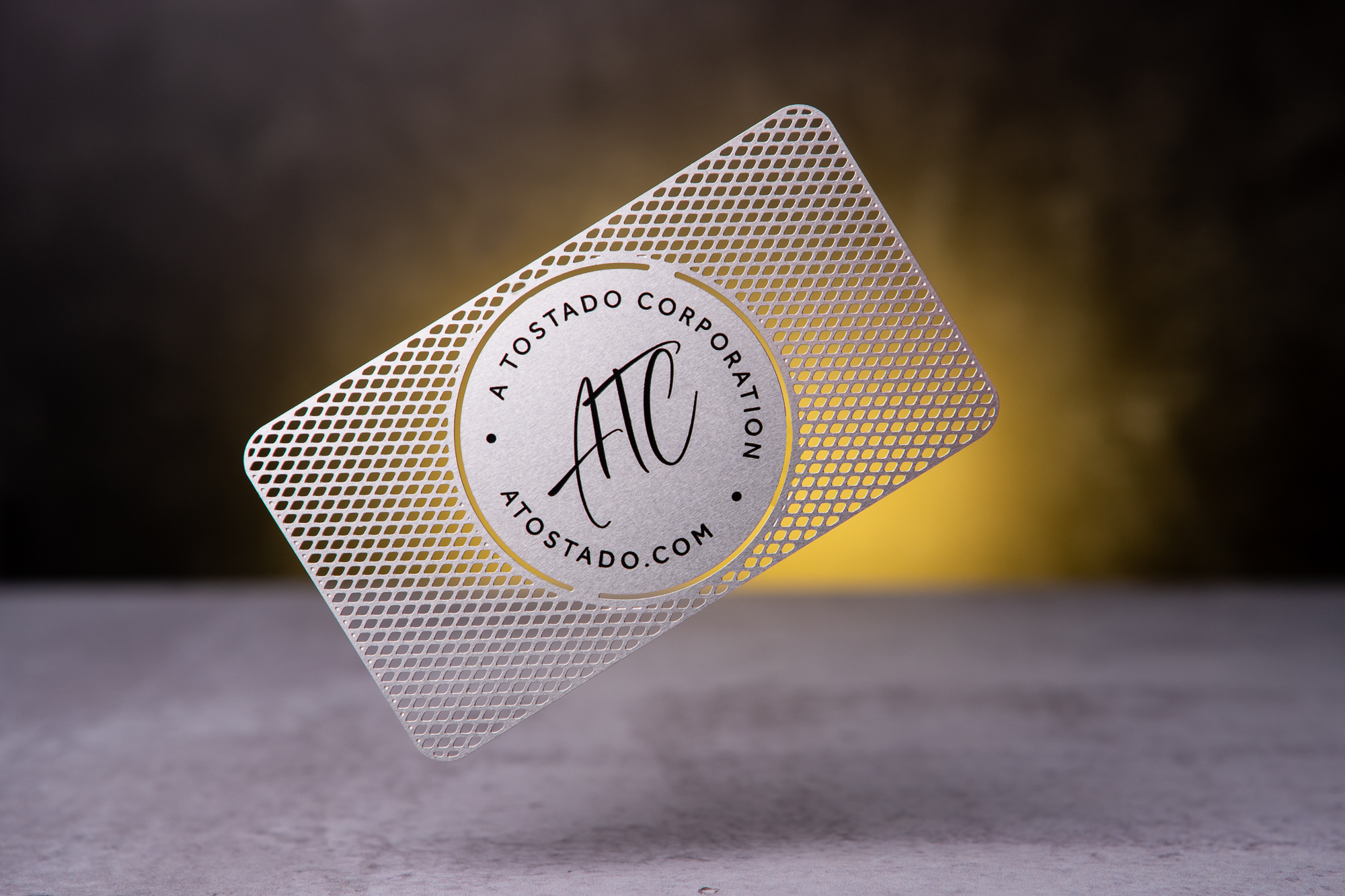 Stainless Steel Metal Business Cards - Lux Metal Card